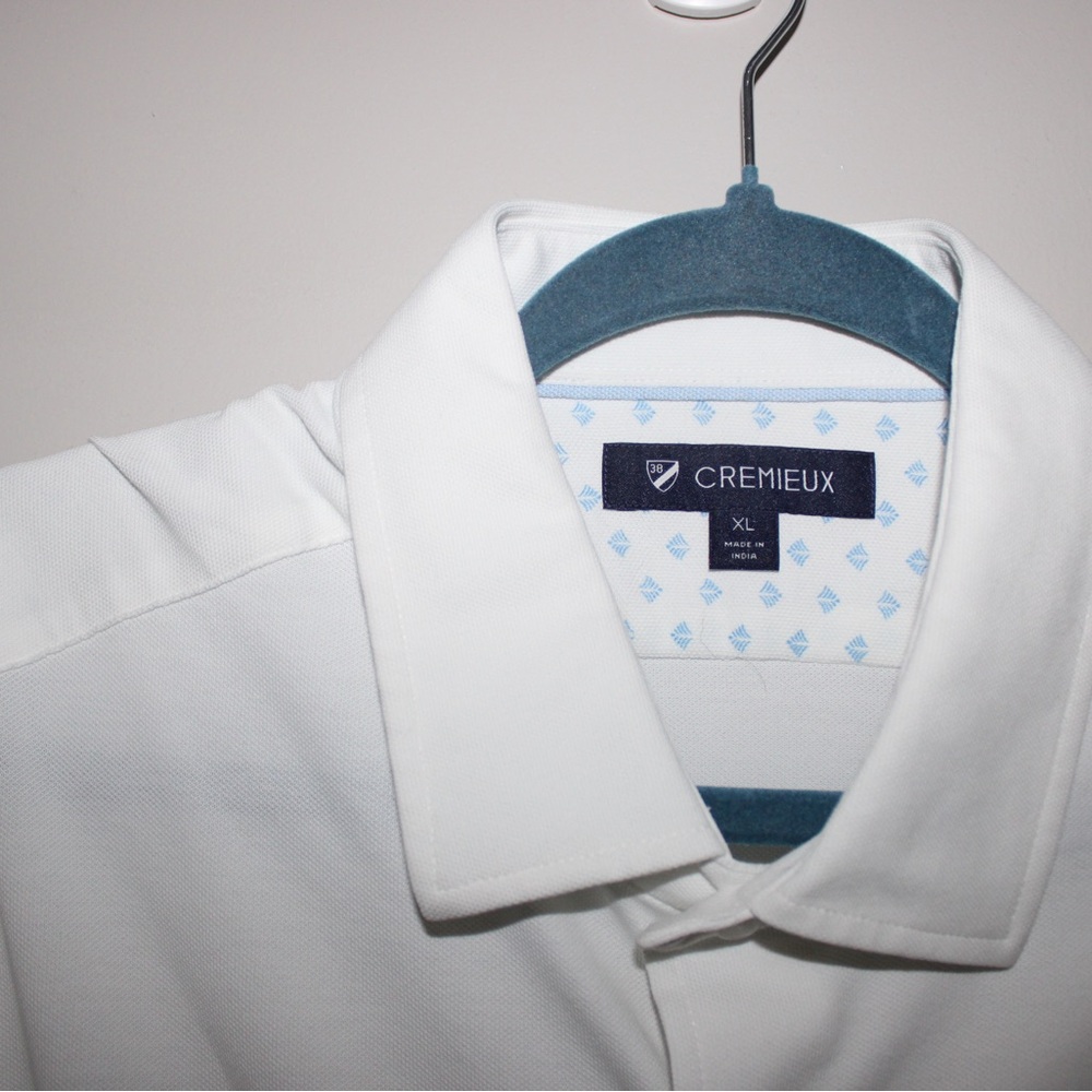 Daniel Cremieux Classic White Polo Shirt